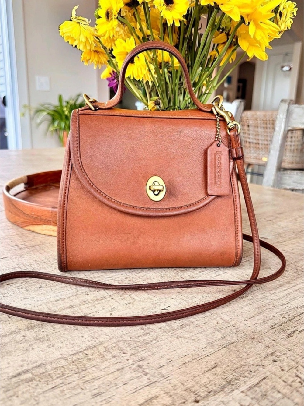 Vintage Coach Regina Crossbody Bag
